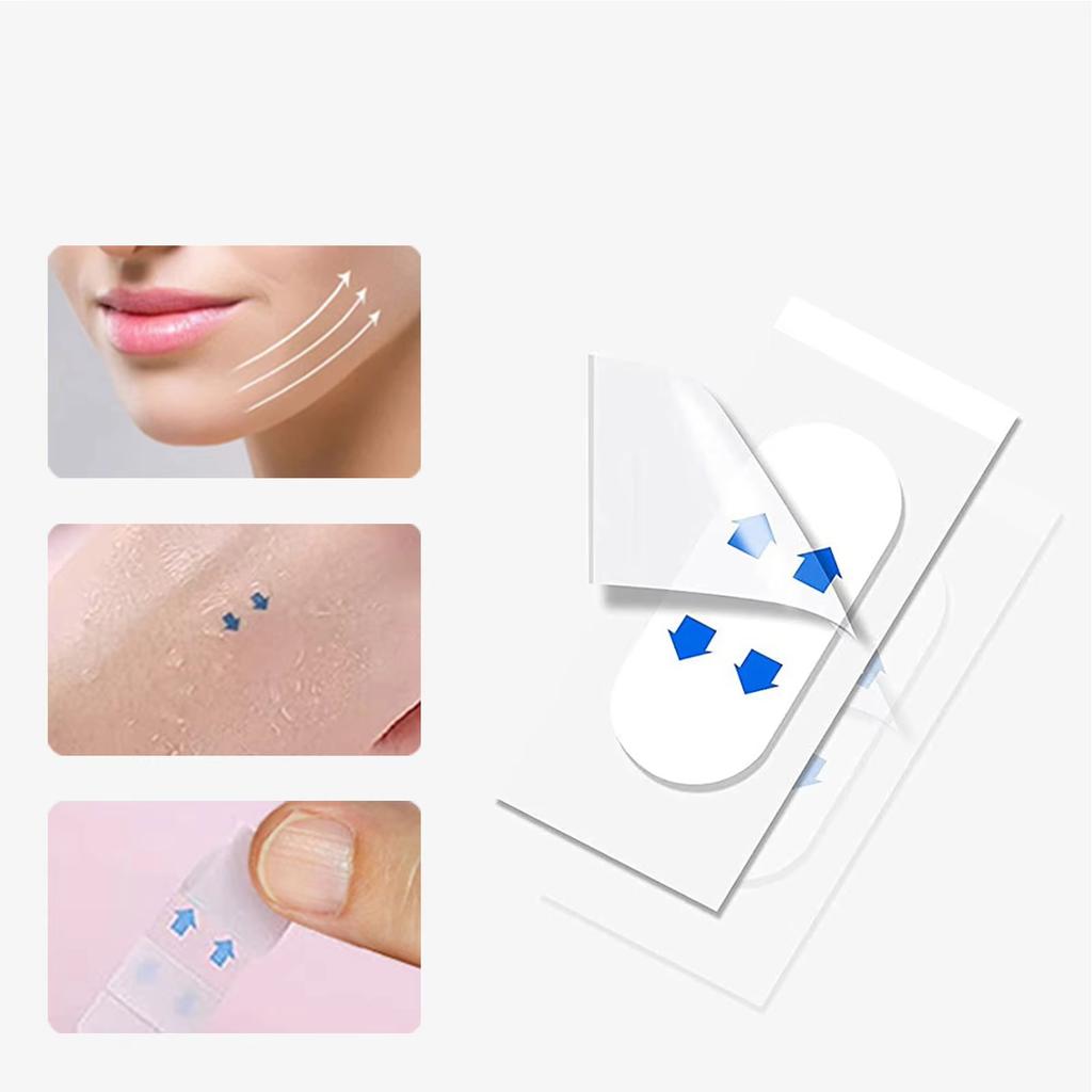 120Pcs Invisible Face Stickers V Shape Neck Eye Double Chin Lift Tapes Patch for Ladies Christmas Holiday Gifts
