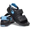Classic cm [Crocs] All-Terrain Sandals, Black, 25.0