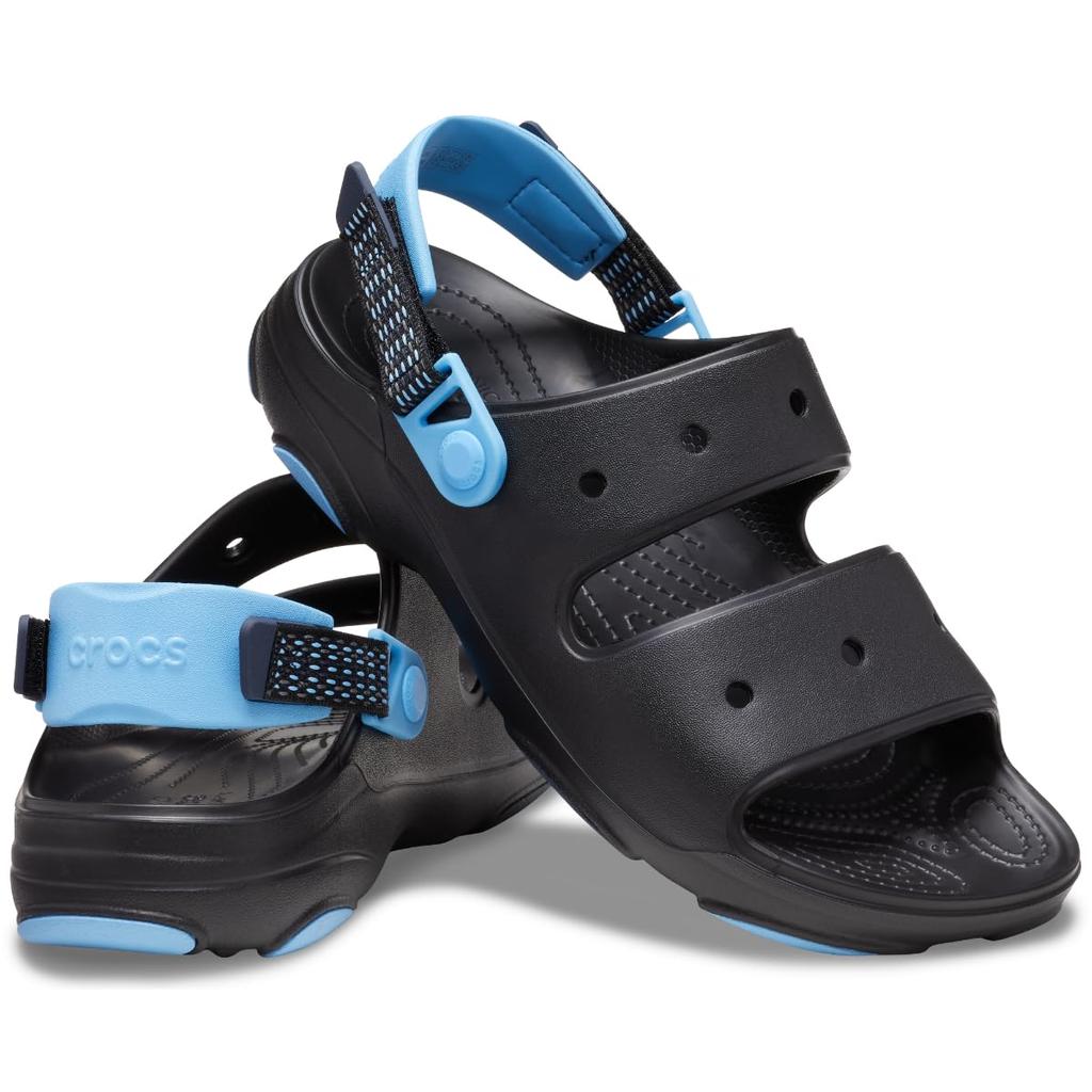 Classic cm [Crocs] All-Terrain Sandals, Black, 25.0