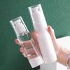 Confezionamento sottovuoto per viaggi Flacone con erogatore a pressione per essenza cosmetica Flacone spray portatile per lozione acquosa per la cura della pelle
