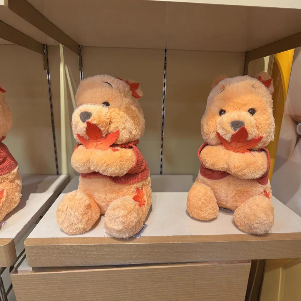 Knuffel Ahorn Winnie de Poeh Beer Knuffelspeelgoed Schattige Teddybeer Pop Meisje Hart Kussen Verjaardagscadeau