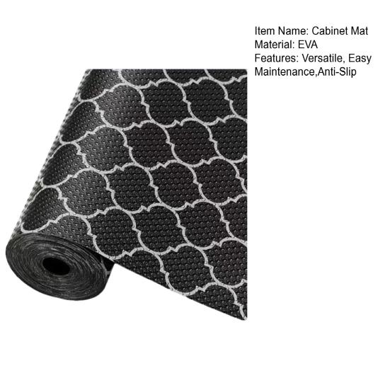 EVA Printed Drawer Liner Thick Non-Adhesive Shelf Mat for Kitchen Cabinet Waterproof Oil-Proof Cabinet