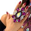 Trendy Statement Rings for Women: High-end Geometric Adjustable Rings Unique Accessories