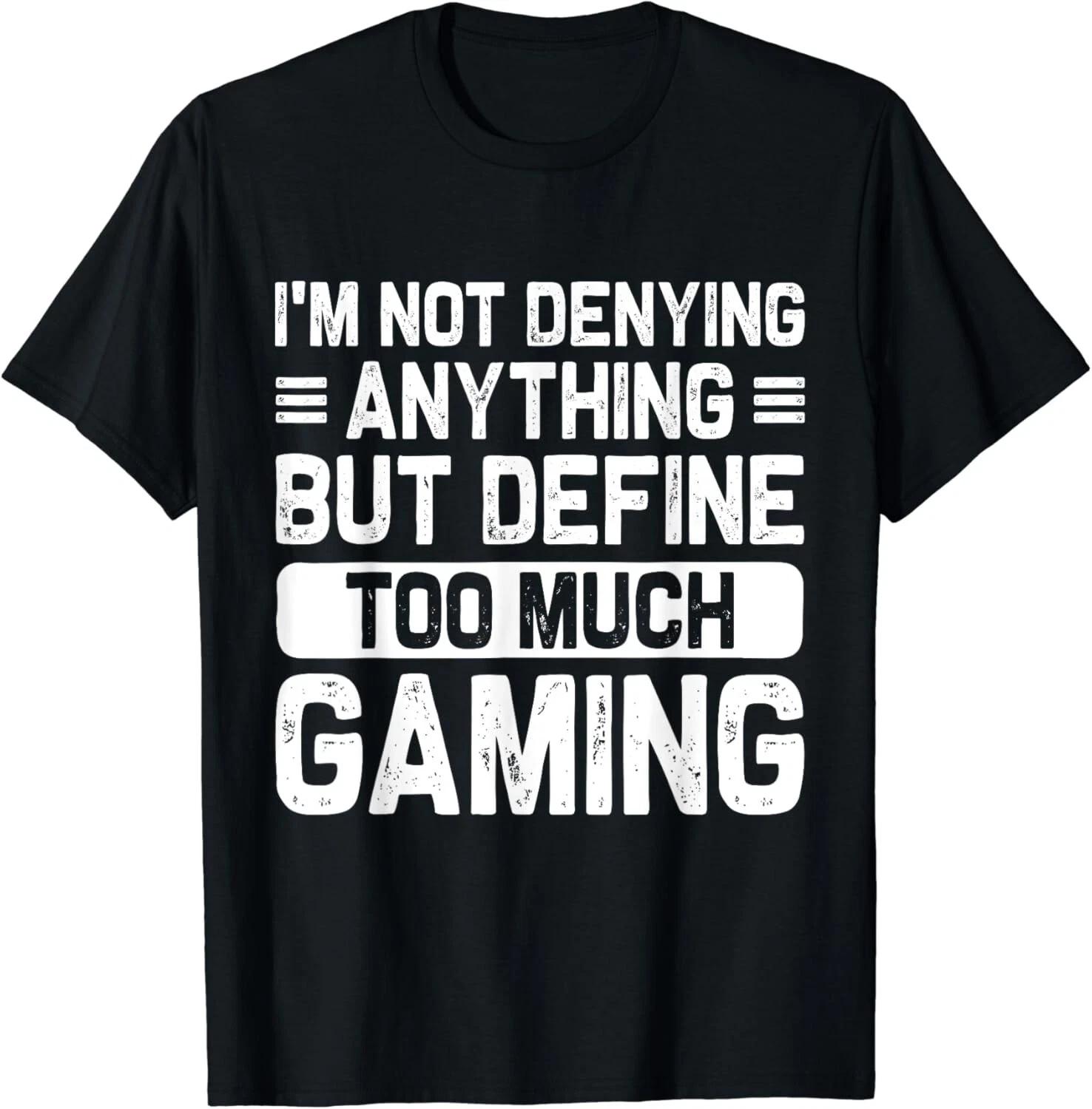 Funny Video Games Gaming Design Adult Gamer Online Gaming Gift Unisex T-Shirt 2XL