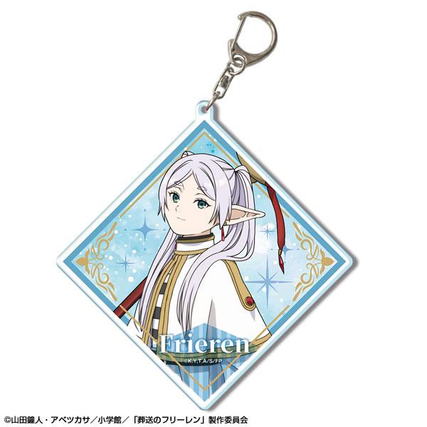 

New Anime Frieren Beyond Journey s End Acrylic Action Figures Model Key Chain kawaii Pendant Accessories Decor Toy Gift 6CM 6 cm