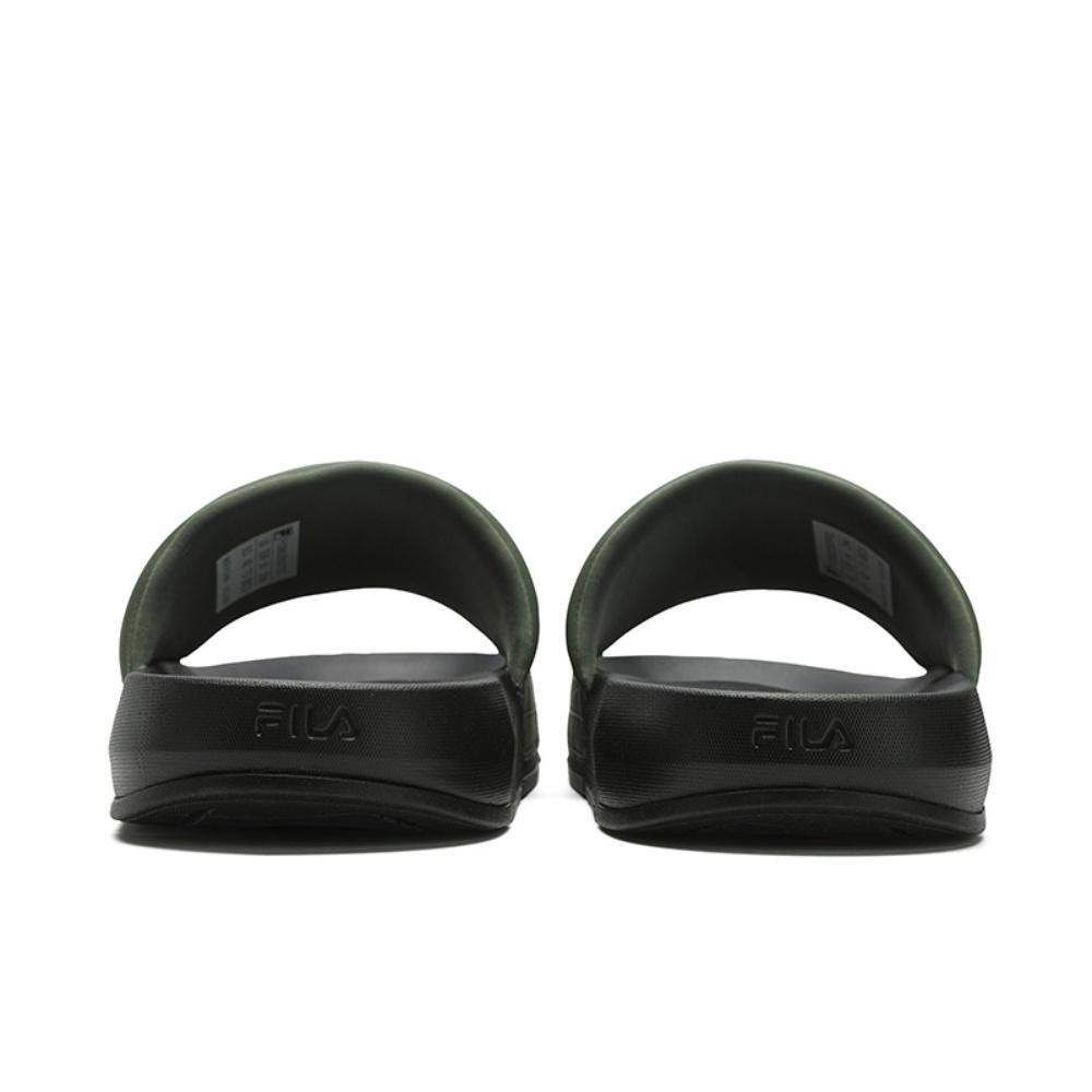 FILA Drifter 2 Classic Fashion Versatile Simple Trendy Comfortable Slip-On Sandals Men Footwear Deep-Earth-Green F12M522507FDL