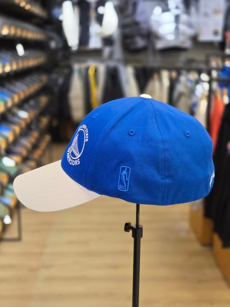 Casquette de baseball NBA Unisexe GSW Deux Panneaux Brodés Flexfit Point N255AP456P (21)