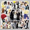 50 Death Note Stickers: Classic Anime Light Yagami for Phone & Notebook Decoration