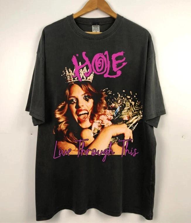 

Hole Band Live Through This Shirt – Hole Band Unisex T-shirt S