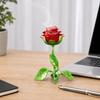 Vintage Rose Incense Burner, Metal Flower Holder, Decorative Tabletop Ornament Bedroom Living Room Office, A Thoughtful Gift for Meditation