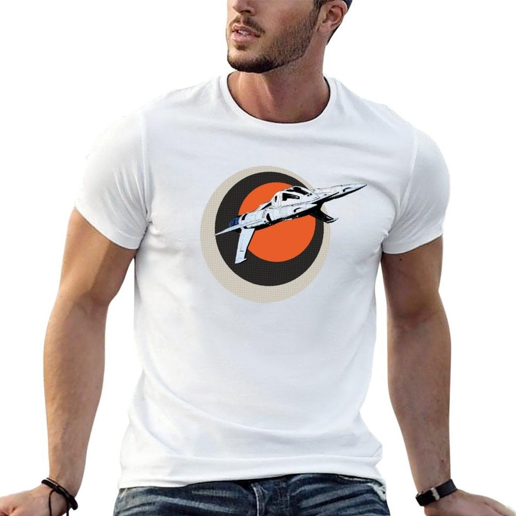 Earth Force Starfighter Tshirt Basic Plain Short Sleeve Crew Neck Tee