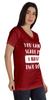Inkmeso You Can't Scare Me I Have Two Boys Funny Graphic Mom Tshirt Cotton Top