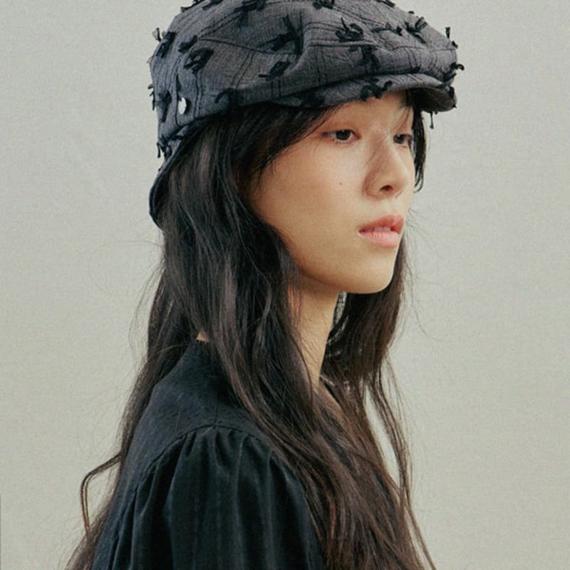 HOKUSPOKUS Dirty Ribbon Cap_Charcoal