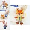 Zootopia Plush Keychain With Nick And Judy For Bag And Gift