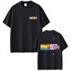 Spiel Regenbogen Nyan Cat Lustiges Meme T-Shirt Unisex Damen Kleidung Lässiger Humor Übergroße T-Shirts Unisex Süße Kawaii Cosplay T-Shirts