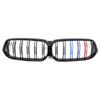BMW 6 Series G32 2021-IN Bright Tri-color Double Line Front Grille