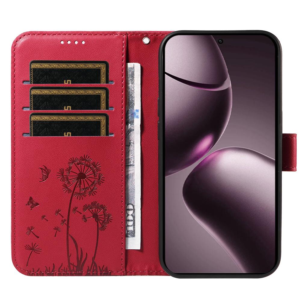 עבור Xiaomi 15T נרתיק ארנק מעור עם רצועה הדפס שן הארי כיסוי סטנד לטלפון