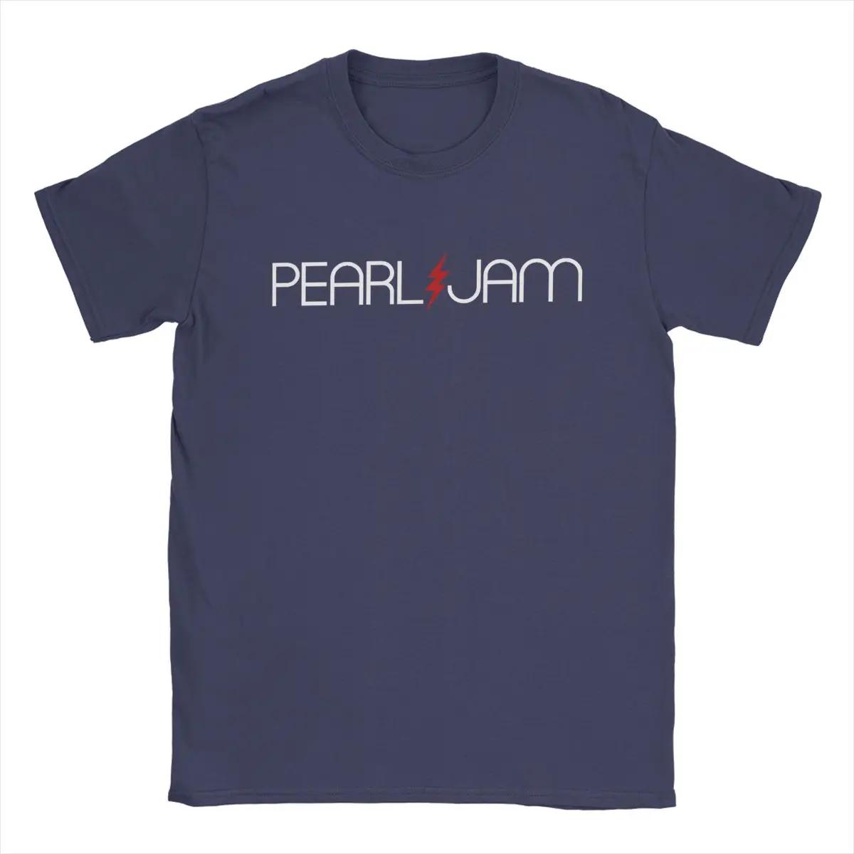

Pearls Jams Men s T Shirt Vintage Tees Short Sleeve Crewneck T-Shirts Pure Cotton Oversized Clothing XXXL білий