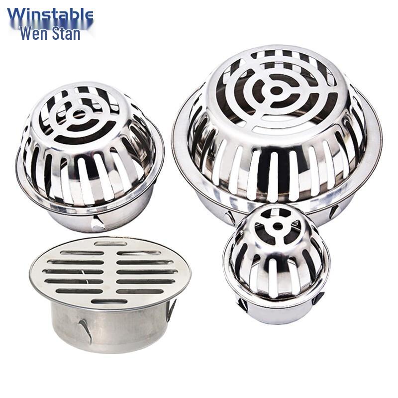 WENSTA 304 Stainless Steel Balcony Floor Drain 110mm
