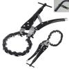 Rolling Chain Pipe Cutter Chain Lock-Grip Tailpipe Cutter Exhaust Pipe Cutter  Three-Way Catalytic