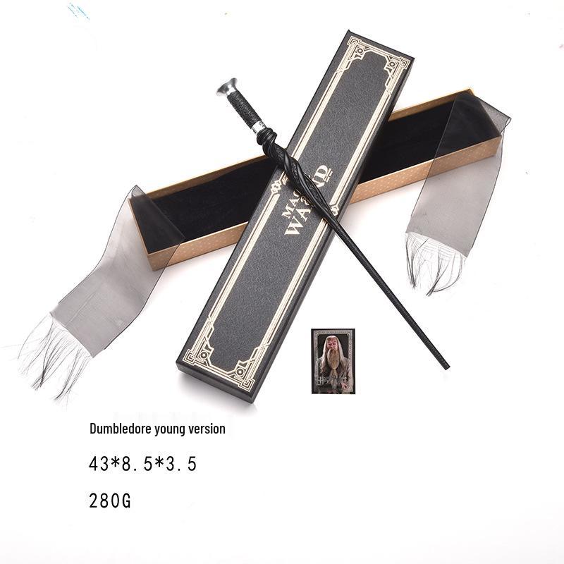 Exquisite Harry Potter Magic Wands: Hermione, Harry, Stainless Steel Core, Gift Box Included