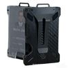 Nuovo stile Custodia Porta Badge Lavoro in Metallo RFID Trasparente con Clip
