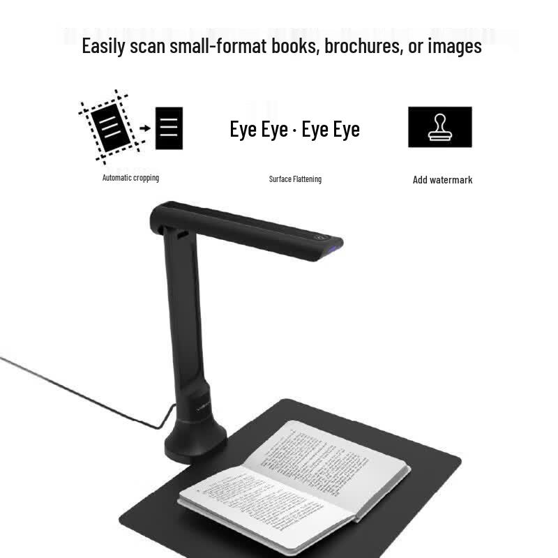 Weishan AI Smart 16MP A4 Document Camera Scanner TH25 CN Plug (adapter Included)