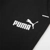 PUMA Power Colorblock Logo Print Knit Joggers with Mid-Waist Drawstring Men Bottoms Black 670938-01