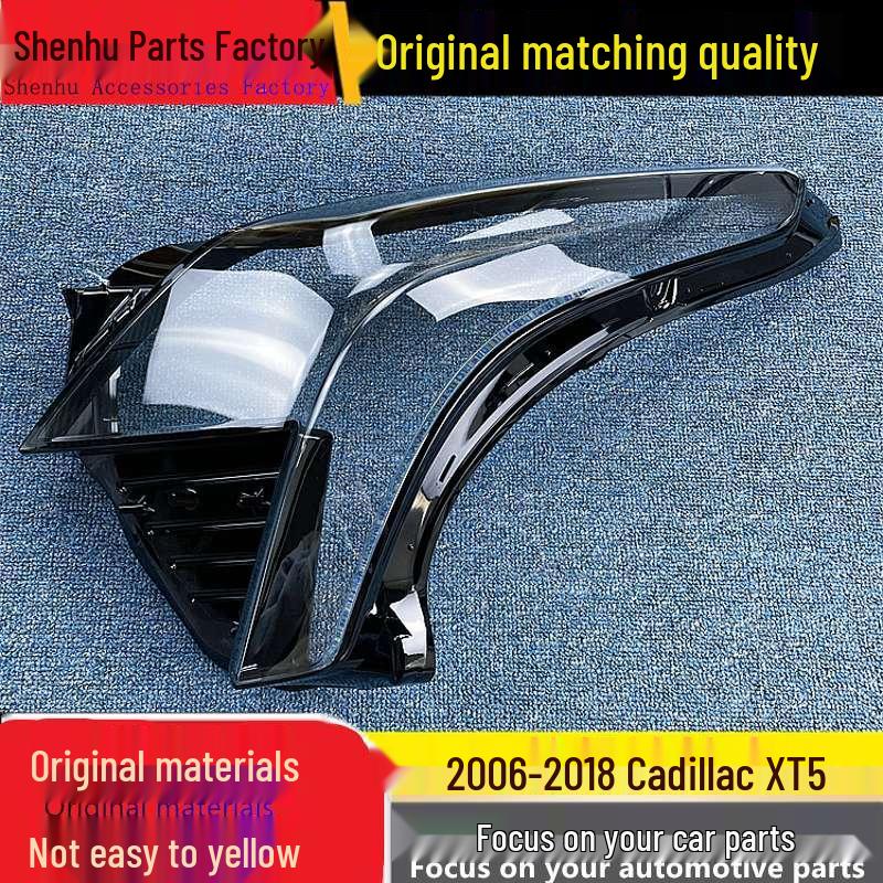 

Cadillac XT5 Front Headlight Cover - Transparent Lampshade Housing Shell Driver s Side Front - Standard