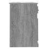 Desk with Drawer Grey Sonoma 115 X 50 X 75 Cm