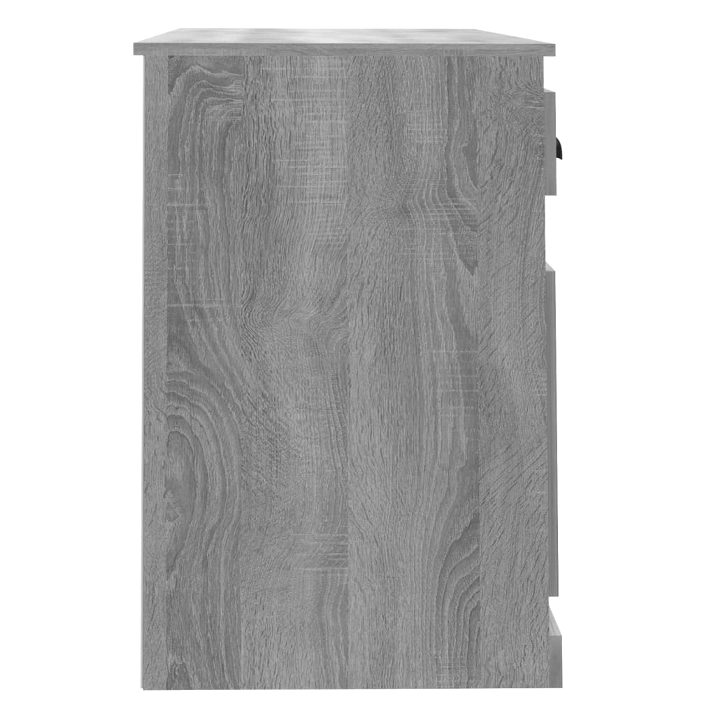 Desk with Drawer Grey Sonoma 115 X 50 X 75 Cm