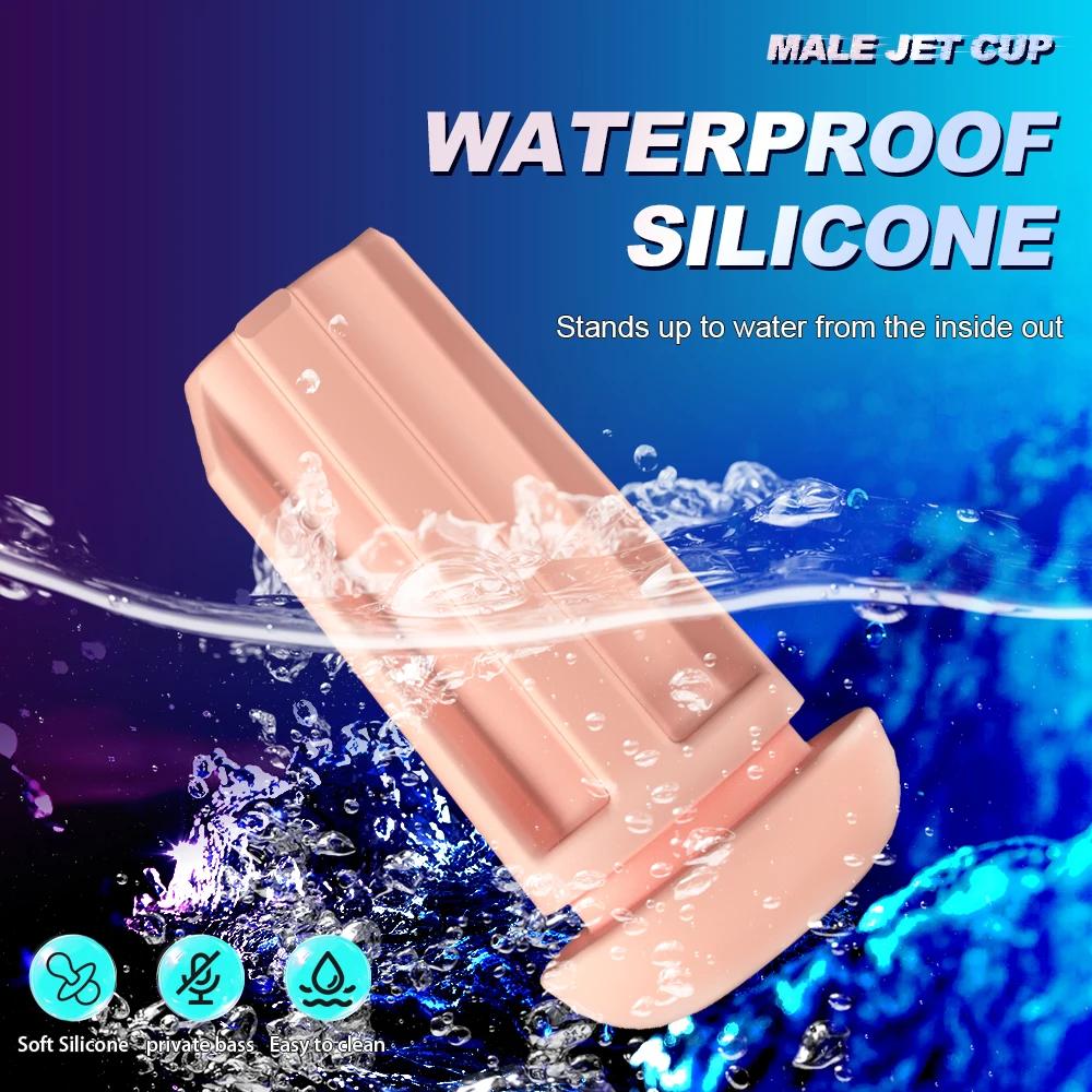 Male Masturbation Cup Automatic Sucking Real Oral Vagina Suction Vibrator Masturbator Sex Toys For Men Blowjob Vibrating Machine