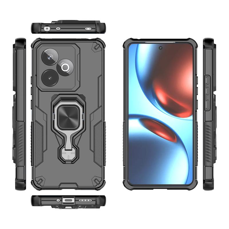 Anti-Slip Phone Case For Realme GT 7T Magnetic Suction Stand Phone Holder Back Cover For Realme GT 7T Case For Realme GT 7T Case