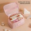 Travel Mesh Makeup Bag Wash Bag Cosmetic Bag Zipper Container For Women Toiletry Bag Makeup Organizer Portable Storage Pouch