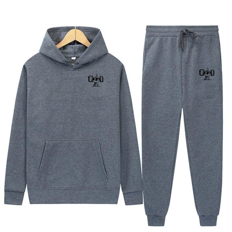 2023 New Men's Women's Sets Clothes Hoodies Pants 2 Piece Set Warm Ladies Printed Women Outfits Matching Suit Women Tracksuit