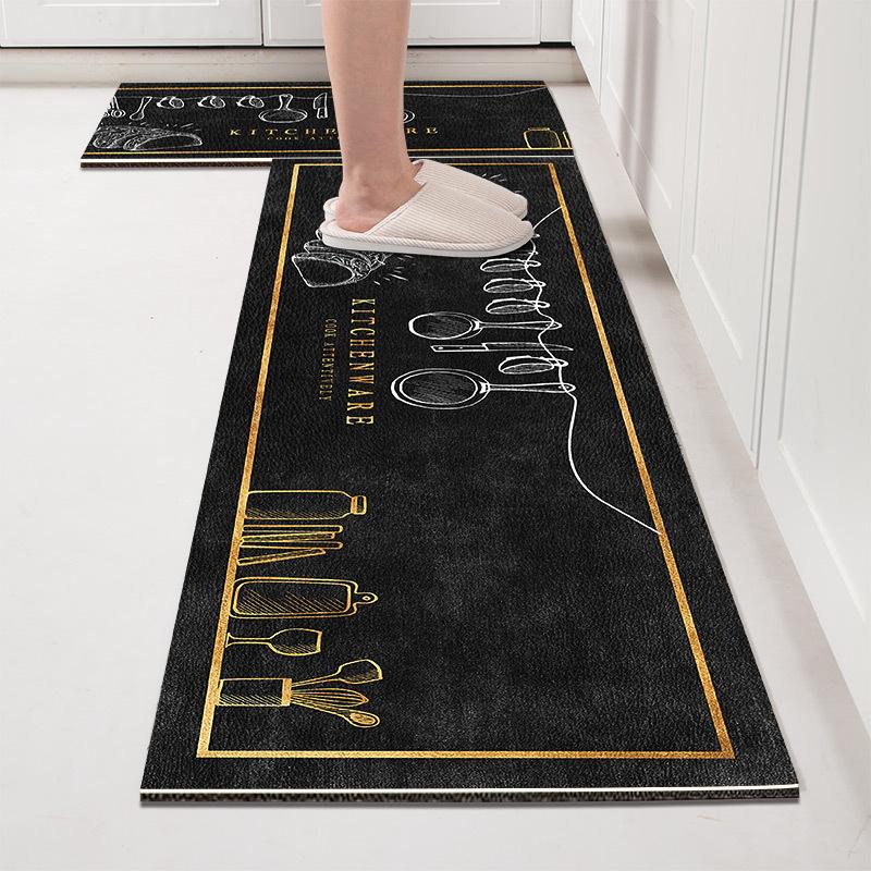 Kitchen Floor Mat Long Strip Floor Mat Carpet Bedside Carpet Bathroom Door Mat Floor Mat