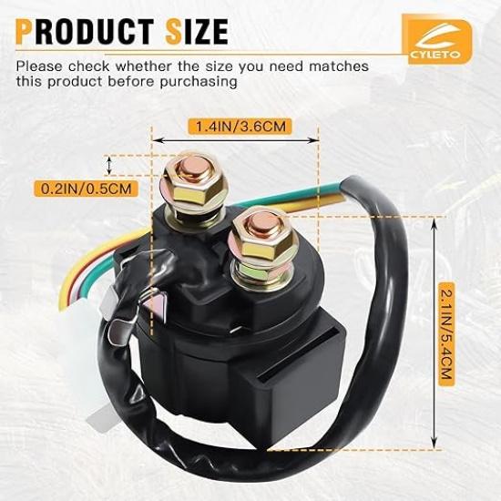 Starter Solenoid Relay for 4-Stroke 110cc 150cc 50cc 125cc 200cc 250cc 70cc 9