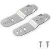 2Pieces Dishwasher Installation Clamp Replacement Set Universal Fit Mounting Brackets Suitable for Multiple Brands