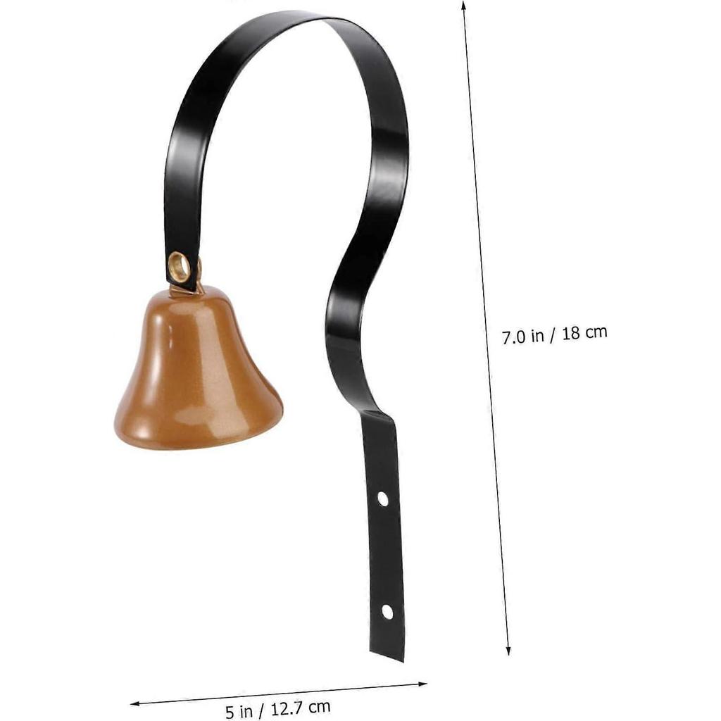 Adjustable Metal Dog Potty Training Bell for Easy Housetraining and Puppy Doorbell Use