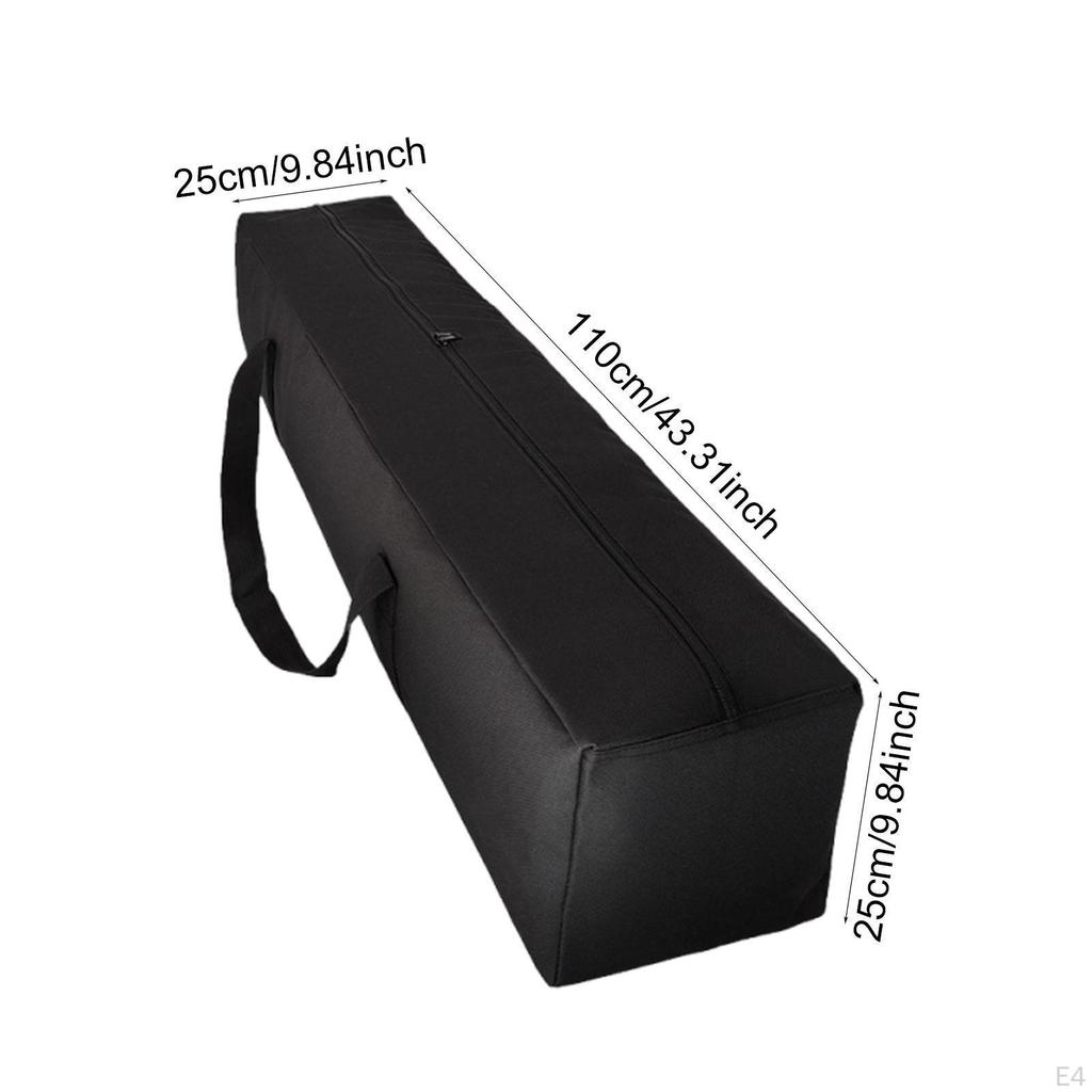 Camping Equipment Storage Bag Carry Water Resistant Multipurpose Zippered Duffel Handbag for