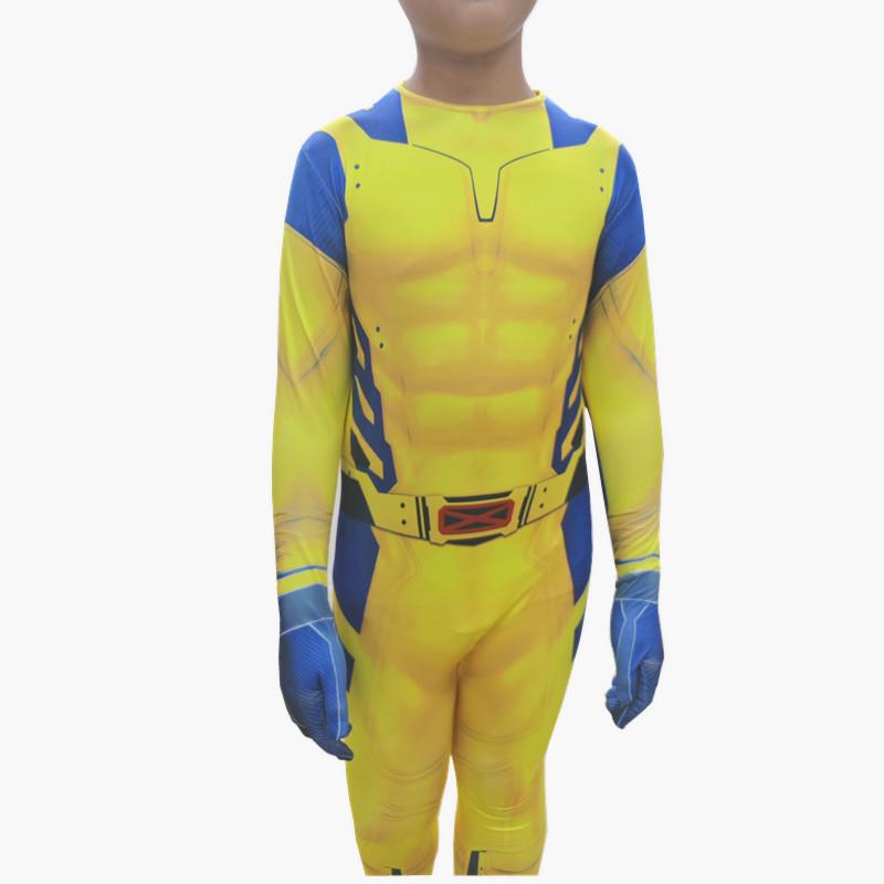 Jednodílný kostým Deadpool na Halloween - Cosplay oblek pro děti i dospělé