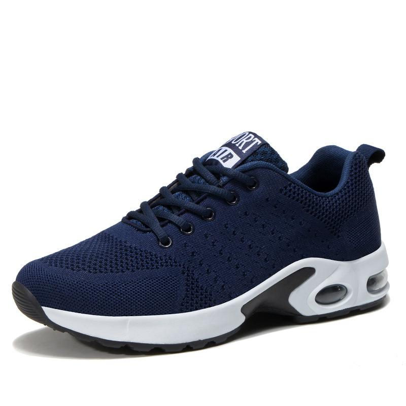 Autumn new fly-woven sports shoes casual shoes shock-absorbing comfortable breathable running shoes