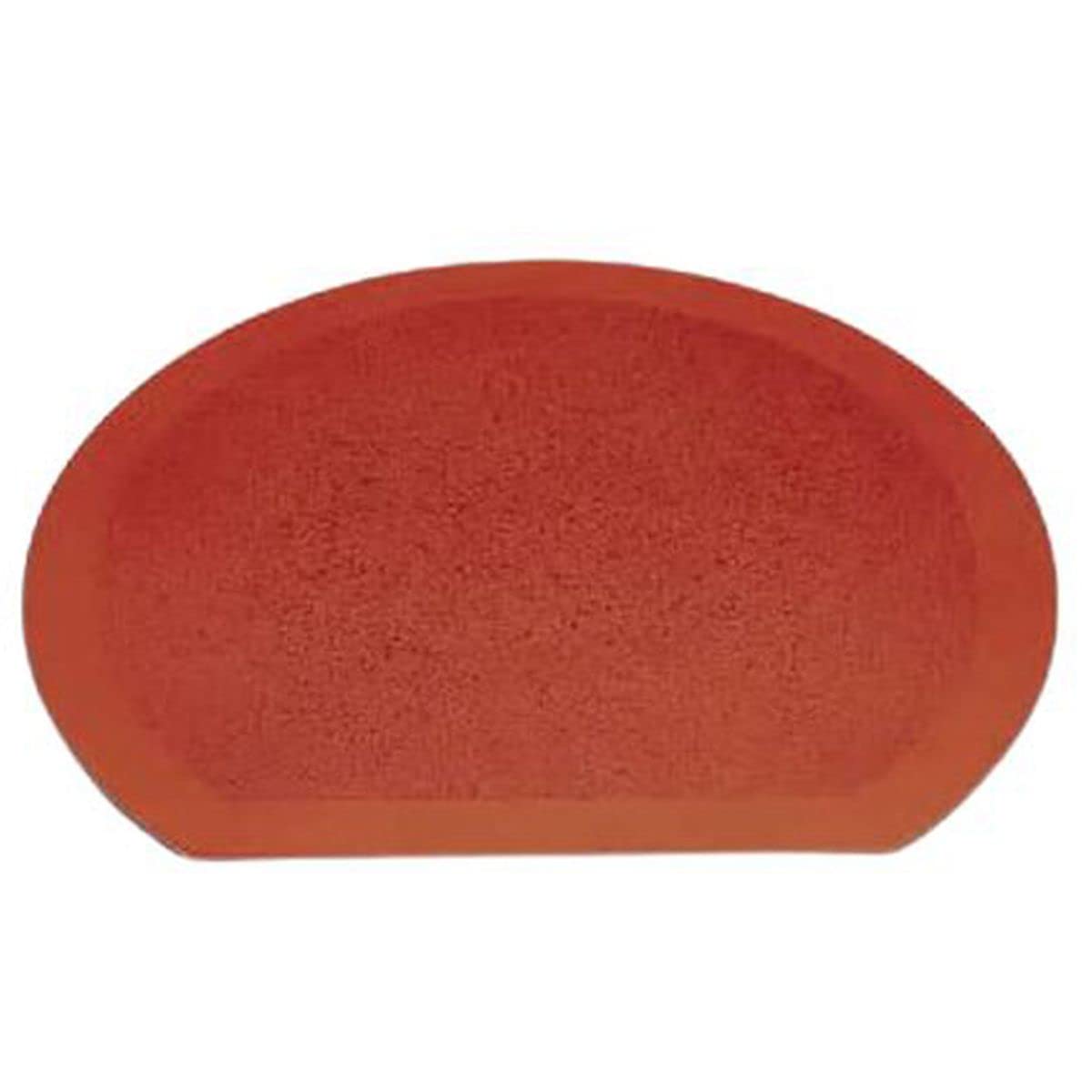 

J-kitchens Tray, 3-inch, Half-Moon Shape, Wine-Grained Rim, Dry Lacquer, Made in Japan