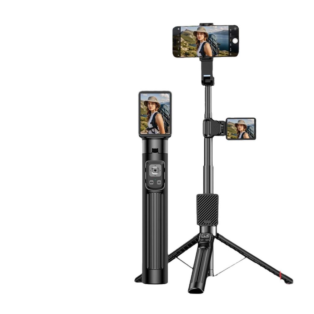 2026 Smart Selfie Stick & Tripod: Screen Mirroring, Live Streaming, Anti-Shake Features