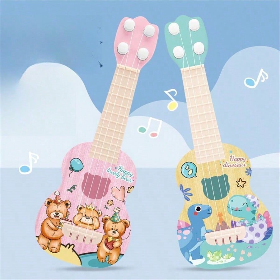 Children's Music Toy Guitar & String Instrument Toy, Ukulele Educational Toy,Guitar,Kids Guitar,Ukulele