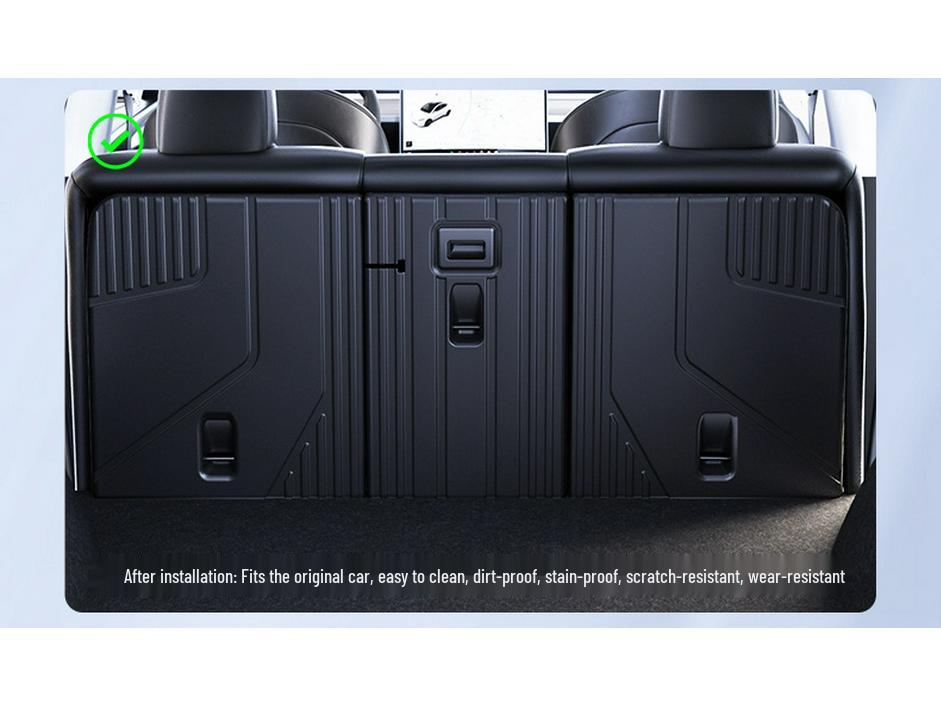 YZ Rear Seat Backrest Pad & Trunk Mat for Tesla Model Y/3