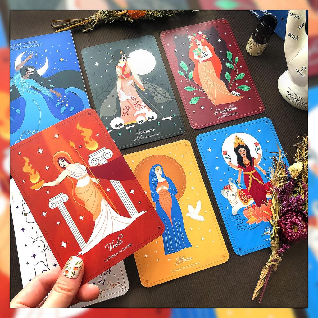 [Authentic] Goddess's Oracle [Oracle Card Meanings In Japanese] Tarot Fortune Telling