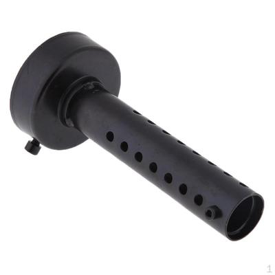 60mm Black Stainless Steel Motorcycle Exhaust Can Insert Baffle DB Adjustable