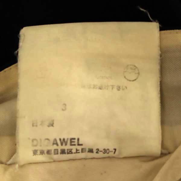 DIGAWEL Made In Japan Cropped Pants Navy Men's Used