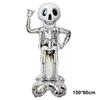 Halloween Party Decor Standing Inflatable Aluminum Foil Balloon Ghost Pumpkin Skull Haunted House Tombstone Skeleton Balloon